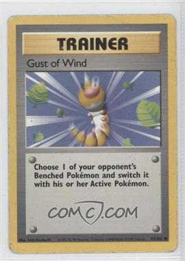 1999 Pokemon Base Set - [Base] - Unlimited #93 - Gust of Wind