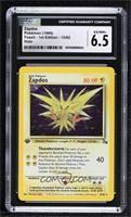 Holo - Zapdos (Error Holo Pattern) [CGC 6.5 EX/NM+]