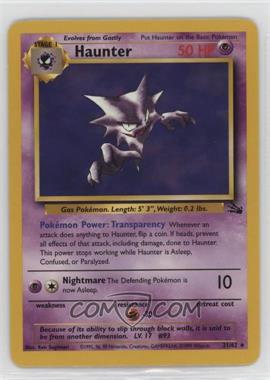 1999 Pokemon Fossil - [Base] #21 - Haunter