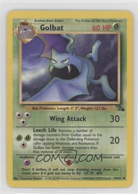 1999 Pokemon Fossil - [Base] #34 - Golbat