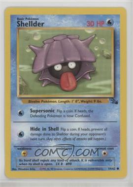 1999 Pokemon Fossil - [Base] #54 - Shellder [COMC RCR Good‑Very Good]