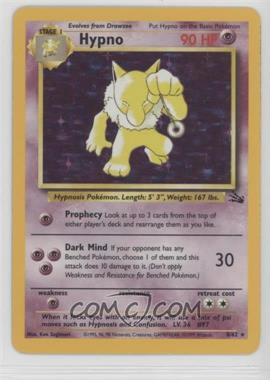1999 Pokemon Fossil - [Base] #8 - Holo - Hypno