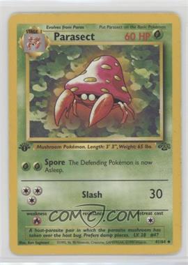 1999 Pokemon Jungle - [Base] - 1st Edition #41 - Parasect