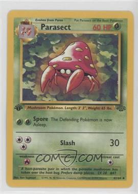 1999 Pokemon Jungle - [Base] - 1st Edition #41 - Parasect