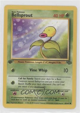 1999 Pokemon Jungle - [Base] - 1st Edition #49 - Bellsprout [EX to NM]