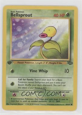 1999 Pokemon Jungle - [Base] - 1st Edition #49 - Bellsprout [EX to NM]