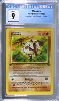 Mankey [CGC 9 Mint]