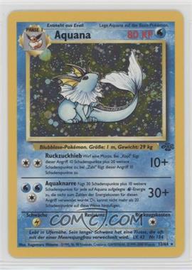 1999 Pokemon Jungle - [Base] - German #12 - Vaporeon (Holo)