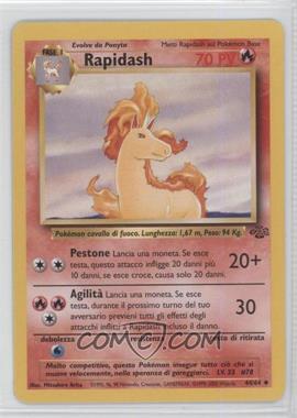 1999 Pokemon Jungle - [Base] - Italian #44 - Rapidash