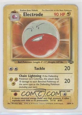 1999 Pokemon Jungle - [Base] #18 - Electrode [Poor to Fair]