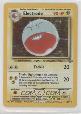 1999 Pokemon Jungle - [Base] #2 - Holo - Electrode [EX to NM]