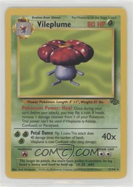1999 Pokemon Jungle - [Base] #31 - Vileplume [EX to NM]
