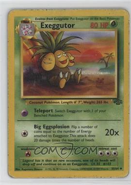 1999 Pokemon Jungle - [Base] #35 - Exeggutor [Good to VG‑EX]