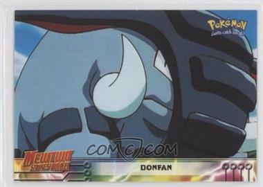 1999 Topps Pokemon Movie Animation Edition - [Base] - 1st Printing (Blue Topps Logo) #11 - Donphan (Error: Misspelled "Donfan")