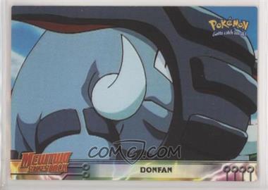 1999 Topps Pokemon Movie Animation Edition - [Base] - 1st Printing (Blue Topps Logo) #11 - Donphan (Error: Misspelled "Donfan")