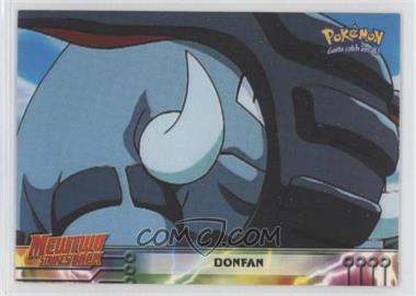 1999 Topps Pokemon Movie Animation Edition - [Base] - 1st Printing (Blue Topps Logo) #11 - Donphan (Error: Misspelled "Donfan")