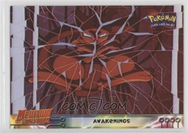 1999 Topps Pokemon Movie Animation Edition - [Base] - 1st Printing (Blue Topps Logo) #2 - Awakenings