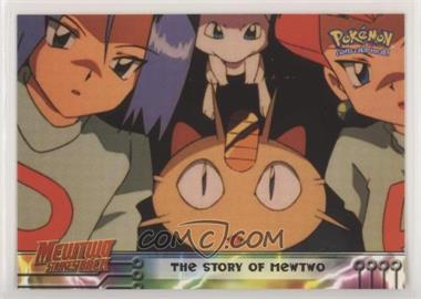 1999 Topps Pokemon Movie Animation Edition - [Base] - 1st Printing (Blue Topps Logo) #24 - The Story of Mewtwo