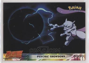 1999 Topps Pokemon Movie Animation Edition - [Base] - 1st Printing (Blue Topps Logo) #33 - Psychic Showdown