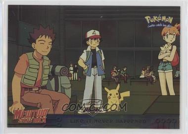 1999 Topps Pokemon Movie Animation Edition - [Base] - Silver Foil 1st Printing (Blue Topps Logo) #40 - Like it Never Happened