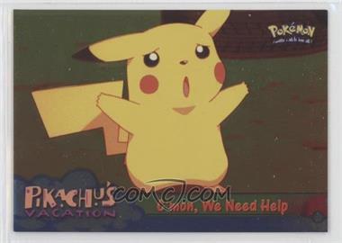 1999 Topps Pokemon Movie Animation Edition - [Base] - Silver Foil 1st Printing (Blue Topps Logo) #53 - C'mon, We Need Help