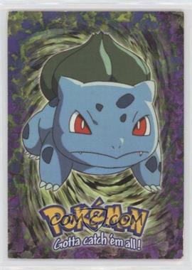 1999 Topps Pokemon Movie Animation Edition - Evolution - 1st Printing (Blue Topps Logo) #E1 - Bulbasaur [Good to VG‑EX]