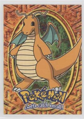 1999 Topps Pokemon Movie Animation Edition - Evolution - 1st Printing (Blue Topps Logo) #E12 - Dragonite