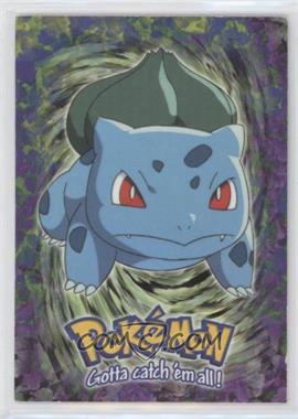 1999 Topps Pokemon Movie Animation Edition - Evolution - 2nd Printing (Black Topps Logo) #E1 - Bulbasaur