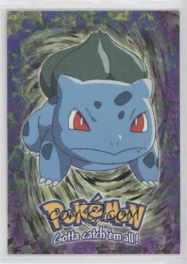 1999 Topps Pokemon Movie Animation Edition - Evolution - 2nd Printing (Black Topps Logo) #E1 - Bulbasaur