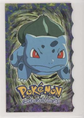 1999 Topps Pokemon Movie Animation Edition - Evolution - Die-Cut 1st Printing (Blue Topps Logo) #1 - Bulbasaur