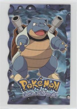 1999 Topps Pokemon Movie Animation Edition - Evolution - Die-Cut 1st Printing (Blue Topps Logo) #9 - Blastoise