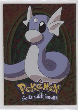 1999 Topps Pokemon Movie Animation Edition - Evolution - Silver Foil 1st Printing (Blue Topps Logo) #E10 - Dratini