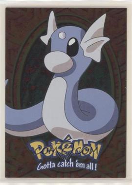 1999 Topps Pokemon Movie Animation Edition - Evolution - Silver Foil 1st Printing (Blue Topps Logo) #E10 - Dratini