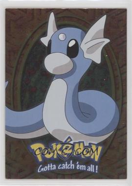 1999 Topps Pokemon Movie Animation Edition - Evolution - Silver Foil 1st Printing (Blue Topps Logo) #E10 - Dratini