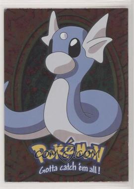 1999 Topps Pokemon Movie Animation Edition - Evolution - Silver Foil 1st Printing (Blue Topps Logo) #E10 - Dratini