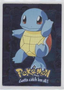 1999 Topps Pokemon Movie Animation Edition - Evolution - Silver Foil 1st Printing (Blue Topps Logo) #E7 - Squirtle [Good to VG‑EX]
