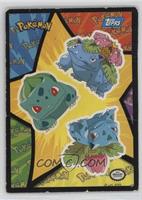 Bulbasaur, Ivysaur, Venusaur [Poor to Fair]