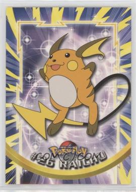 1999 Topps Pokemon TV Animation Edition Series 1 - [Base] - 1st Printing (Blue Topps Logo) #26 - Raichu