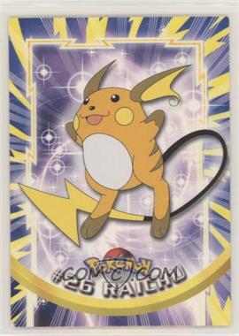 1999 Topps Pokemon TV Animation Edition Series 1 - [Base] - 1st Printing (Blue Topps Logo) #26 - Raichu [Good to VG‑EX]
