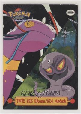 1999 Topps Pokemon TV Animation Edition Series 1 - [Base] - 1st Printing (Blue Topps Logo) #TV12 - #23 Ekans,  #24 Arbok [Poor to Fair]