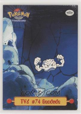 1999 Topps Pokemon TV Animation Edition Series 1 - [Base] - 1st Printing (Blue Topps Logo) #TV6 - Geodude [EX to NM]