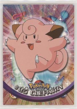 1999 Topps Pokemon TV Animation Edition Series 1 - [Base] - 2nd Printing (Black Topps Logo) #35 - Clefairy [EX to NM]