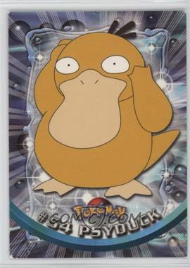 1999 Topps Pokemon TV Animation Edition Series 1 - [Base] - 2nd Printing (Black Topps Logo) #54 - Psyduck [EX to NM]