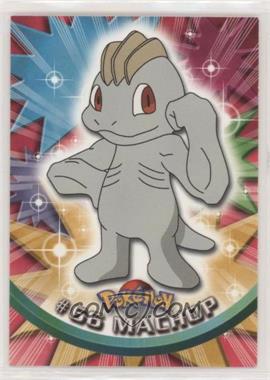 1999 Topps Pokemon TV Animation Edition Series 1 - [Base] - 2nd Printing (Black Topps Logo) #66 - Machop