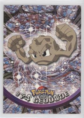 1999 Topps Pokemon TV Animation Edition Series 1 - [Base] - 2nd Printing (Black Topps Logo) #74 - Geodude [EX to NM]