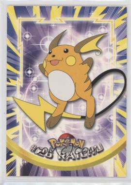 1999 Topps Pokemon TV Animation Edition Series 1 - [Base] - 3rd Printing (Green Topps Logo) #26 - Raichu [EX to NM]