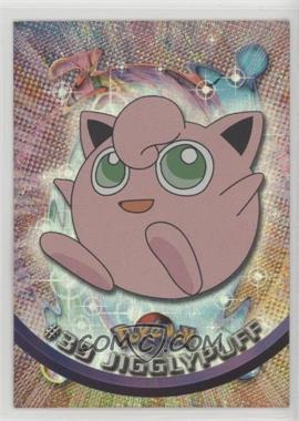 1999 Topps Pokemon TV Animation Edition Series 1 - [Base] - Rainbow Foil 2nd+ Printing (Black Topps Logo) #39 - Jigglypuff [EX to NM]