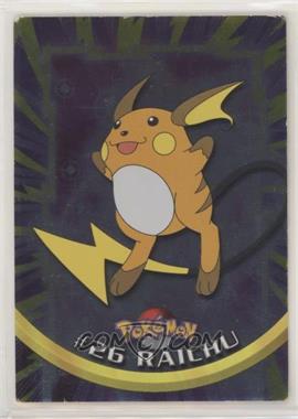 1999 Topps Pokemon TV Animation Edition Series 1 - [Base] - Silver Foil 1st Printing (Blue Topps Logo) #26 - Raichu [EX to NM]