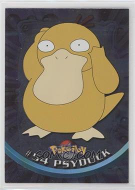 1999 Topps Pokemon TV Animation Edition Series 1 - [Base] - Silver Foil 1st Printing (Blue Topps Logo) #54 - Psyduck