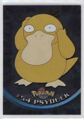1999 Topps Pokemon TV Animation Edition Series 1 - [Base] - Silver Foil 1st Printing (Blue Topps Logo) #54 - Psyduck [EX to NM]